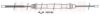 BENDIX 431221B Cable, parking brake